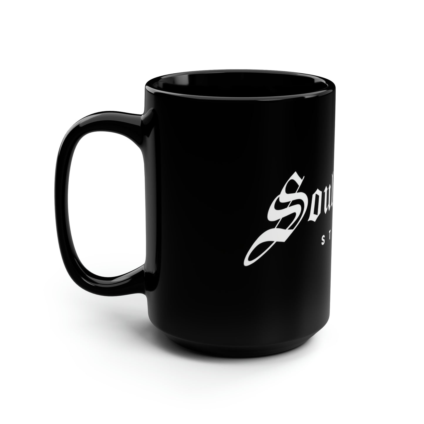 Soul Fresh Black Mug, 15oz
