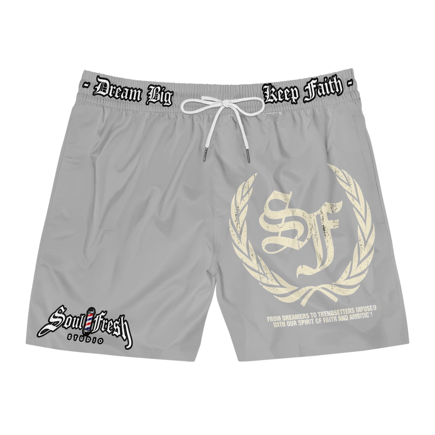 Men's Mid-Length Swim Shorts (AOP)