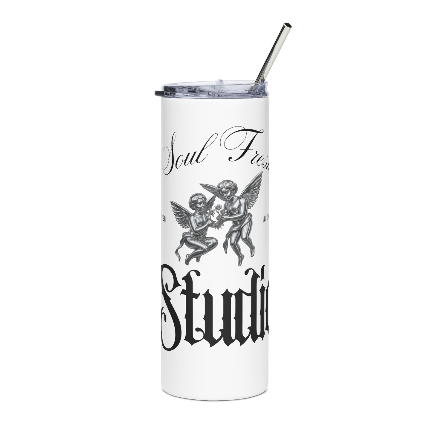 Never Alone Stainless Steel Tumbler