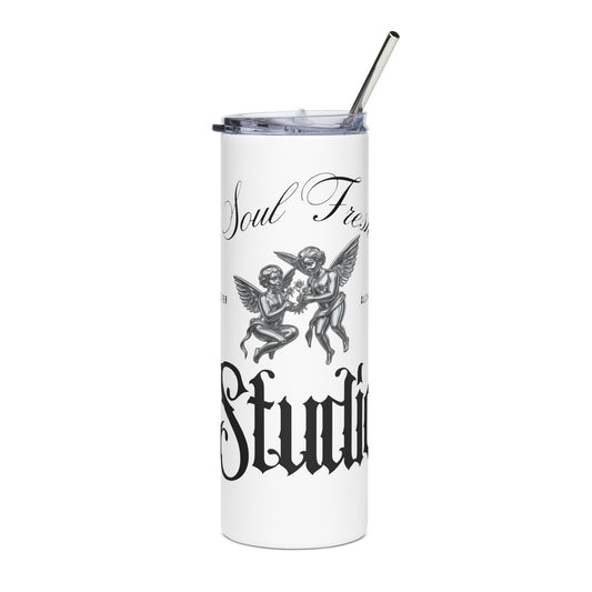 Never Alone Stainless Steel Tumbler