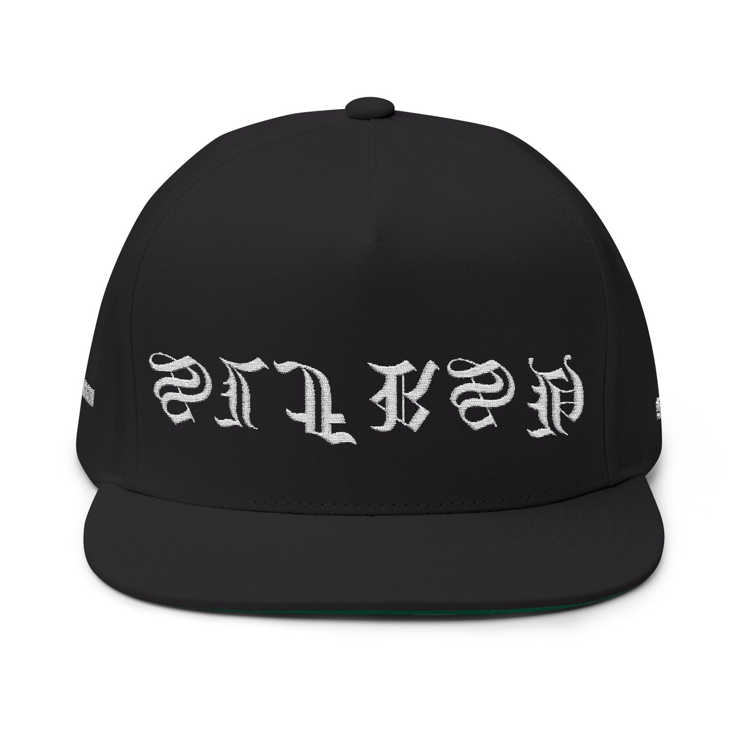 Flat Bill Cap (Embroidery)