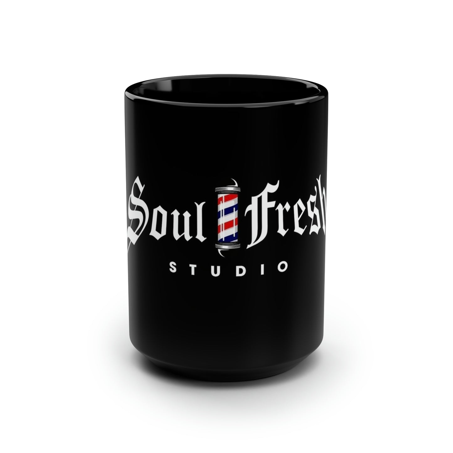 Soul Fresh Black Mug, 15oz