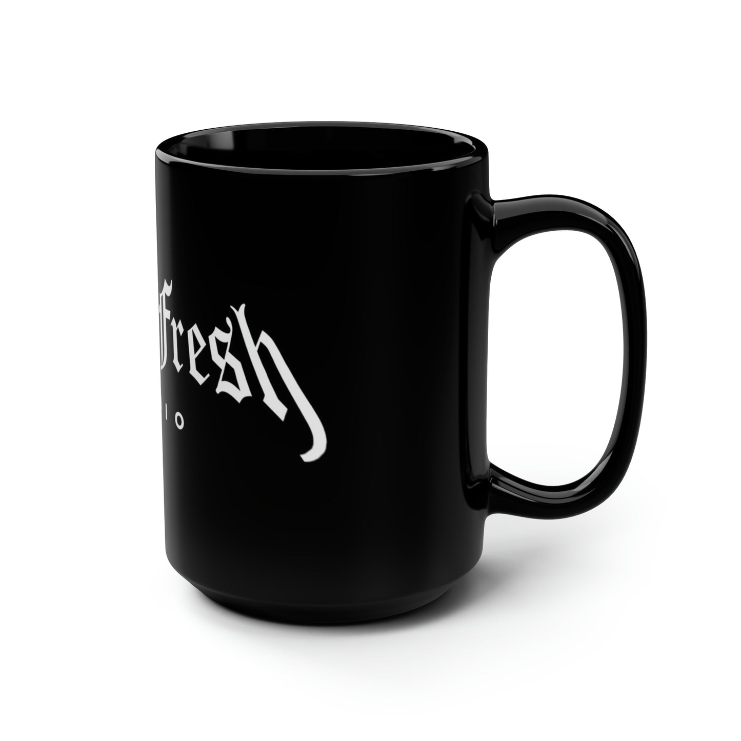 Soul Fresh Black Mug, 15oz